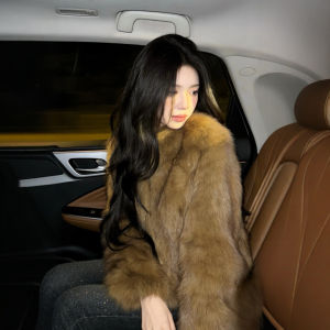 CHANGTONG | Trendy Elegant Fur Coat