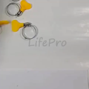 Klem Selang Pengencang Stainless Kuping Plastik 16-25 MM Hose Clamps Selang Air Cincin Regulator Gas