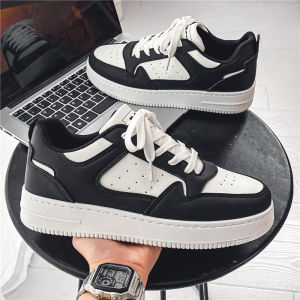 Summer Mens Casual Bread Shoe Trendy Black Samurai Design Sensation Niche Original Little Black Shoe Board Shoe