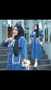 Atasan Tunik Jeans Model Terbaru