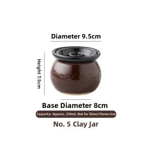 Specialist Clay Pot Ceramic Soup Pot Stove Top Water Separation Cooking Utensil Rural Household Birds Nest Steaming Bowl