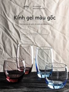 Transparent Glass Toothbrush Cup Hotel Specialty Bathroom Wash Cup Bedroom Sink Cup Simple Style Dental Care Water Cup