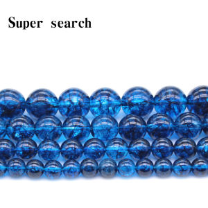 ไพลินธรรมชาติคริสตัลลูกปัดแบบหลวมสําหรับ DIY Handmade สร้อยข้อมือลูกปัดและจี้แฟชั่นเครื่องประดับอุปกรณ์เสริมสําหรับผู้หญิง