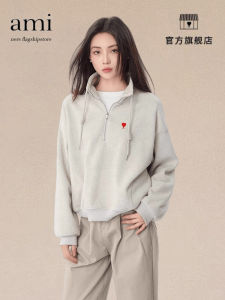 a MI NERS Womens 25 Styles Crew Neck Short Sweatshirt Polo Collar Lazy Style Top Casual Loose Fit Spring Long Sleeve T-Shirt