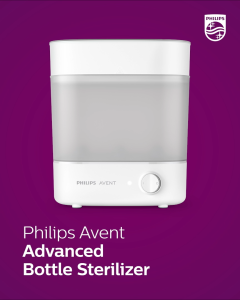 Máy Tiệt Trùng Hơi Nước 3 Trong 1 Philips Avent – Diệt 99.9% Vi Khuẩn An Toàn Cho Bé