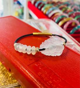 Vòng tay hồ ly chúaMic vật phẩm phong thuỷ may mắn tài lộc hp trọn vẹn