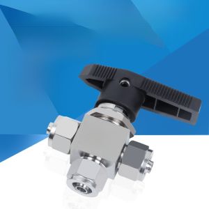 Quick Connect 304 Stainless Steel Ball Valve YFP-1A Panel Style Lock Nut Conversion Air Tube PU Soft Tube Fitting Valve