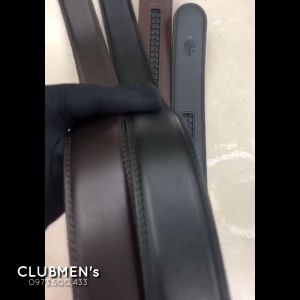 Dây thắt lưng da thật loại dùng mặt khóa tự động 3.5cm đeo nhanh chóng