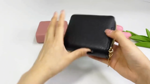 Zipper Card Wallet RFID Blocking Anti-Theft Design For Manila Commuting
