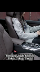 Elbow Extender Pad Cushion Center Console Tissue Box Phone Mount Card Purse Organizer 3 IN 1 PU Car Armrest Storage Box