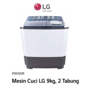 MESIN CUCI LG 9KG.LG MESIN CUCI 9KG TWIN TUB BARU BERGARANSI RESMI