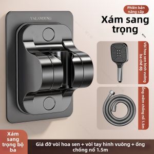 YALANDENG | Khung Gắn Đầu Sen Điều Chỉnh Không Cần Khoan