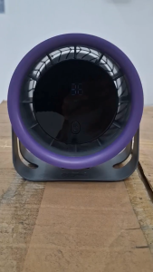 Quạt Để Bàn Mini Không Cánh Turbine Kèm Pin Sạc – Thiết Kế Hiện Đại Êm Ái Tiện Lợi