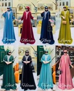 Arabian Dewi Set Hijab SegiEmpat