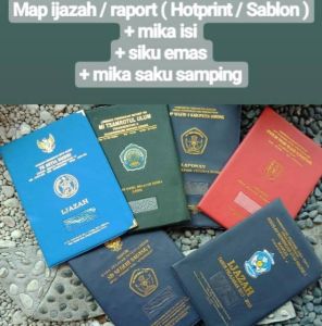 MAP RAPOR IJAZAH HOTPRINT RAPORT PIAGAM SAMPUL RAPOT