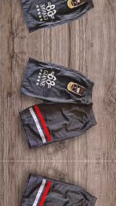 กางเกงขาสั้นผ้าวอมยืดได้เอายางยืดหญิงชายใส่ได้ฟรีไซต์-ส์เอวยางยืดกระเป๋า2กางเกงขาสั้น