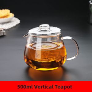 Thick Heat-Resistant Tea Pot With Filter