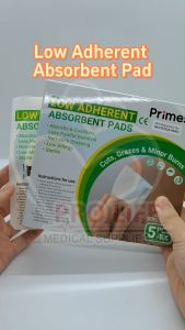 Primes Low Adherent Absorbent Pads 5pcs/box