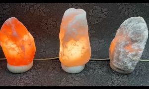 SALT LAMP BASE 4inch" WITH BULB 15W / FULL SET !!!READY STOCK !!!
