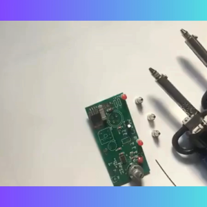 COD WALFRONT Solder Listrik Vacuum Set Lengkap Sucker Desoldering Suction Pump Solder Iron Gun Tin - BBT-680