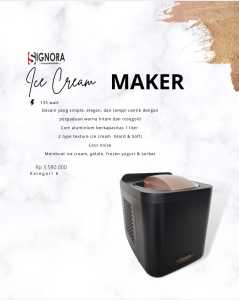 Ice Cream Maker Signora+ Bonus loyang sultan atau loafpan | Mesin Es Krim