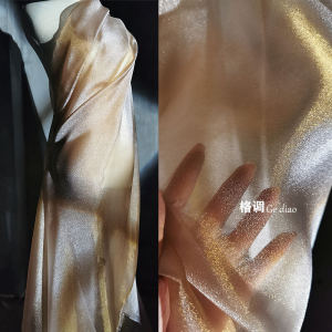 Designer Pearl Cloud Fabric Special Density Sleeveless DIY Clothing Dress Hanfu Large Sleeve Shirt Material Home Sponge Pad