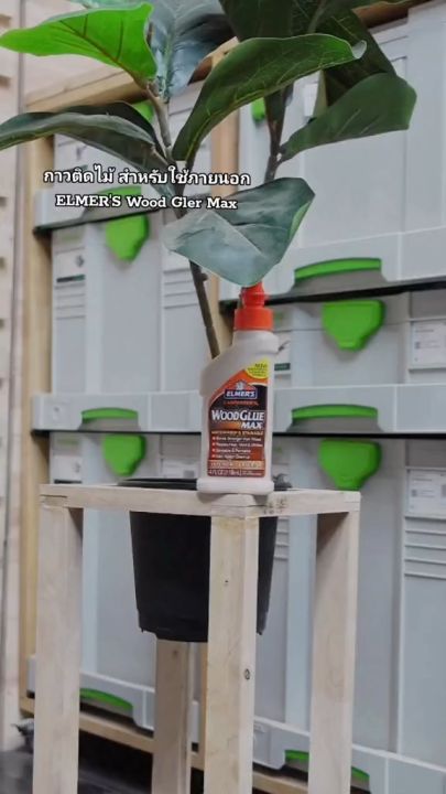 Elmer's กาวลาเท็กซ์ กาวติดไม้ E7290 / E7310 Carpenter Wood Glue Max มีขนาดให้เลือก 4oz - 16oz