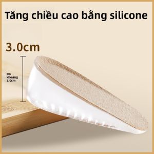 XIANZHAO | Miếng lót giày tăng chiều cao bằng silicon cho nữ Miếng lót nửa chân vô hình thoải mái Miếng lót nhỏ chống trượt