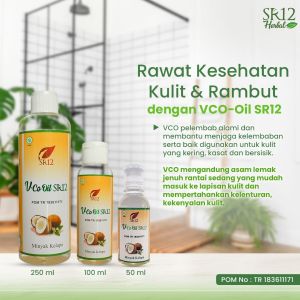 VCO OIL SR12 / minyak kelapa murni / & v co capsule SR12