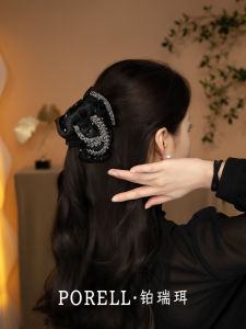 Elegant Gentle Platinum Hair Clip Stylish Retro Court Wedding Party Hair Accessories Long Hair Straight Hair Medium Length Hair