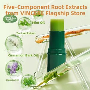 MONLEYTA | Authentic Thai Mint Leafitch Relief Balm Original Pack Mosquito Bite Prevention Swelling Relief Baby Special Infant Soothing Grass Balm