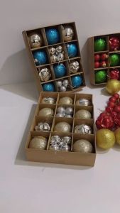 26 IN 1 Christmas balls3cm 6cm Christmas tree ornaments Christmas decorations DIY HEIM