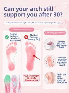 JVBV | Arch Support Sport Shock Absorption Soft Base Shoe Insoles