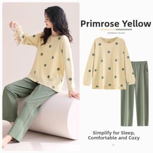 JIALEFEN | Cotton Long Sleeve Wearable Home Set For Autumn