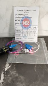 Splitter Ratio 25:75 SC UPC Tiga Jendela G657A2 Kualitas Tinggi