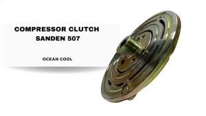 หน้าคลัชคอมแอร์ ซันเด้น 507 MGC0189 Compressor Clutch  Plate for Sanden 507 แผ่น หน้าคลัช ซันเด้น ฝา
