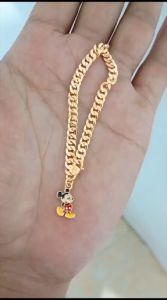 Gelang Tangan Rantai Titanium Karakter Lucu Perhiasan Untuk BAYI/ANAK ANTI ALERGI