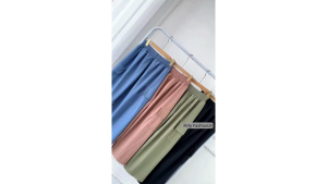 Celana Kulot Cargo Knit Hornet Premium Wanita Dewasa Jumbo BB 40-80kg