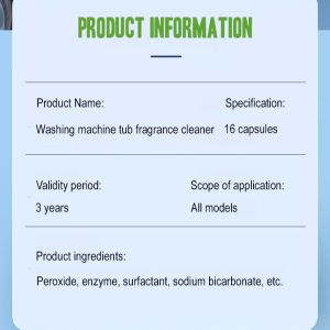 Washing Machine Fragrance Cleaner Deep Cleansing Formula Washing Machine Tub Cleaner