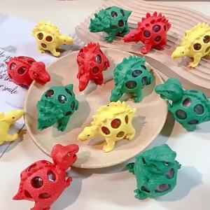ZXZ | New Dinosaur Squeeze Toys For Children Vented Grape Ball Pinch Decompression Antistress Squishy Toy Relief Stress