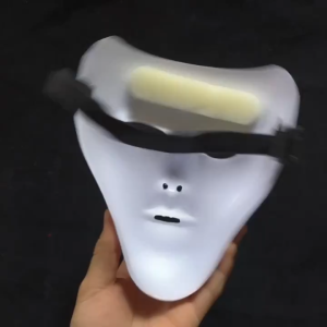 【READY STOCK】Halloween Christmas Carnival Mask/Plastic Full Face/Female Dancer PVC Mask/Anonymous Ghost Night Club Mask