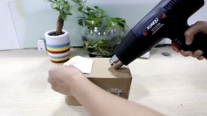 KUAIQU Soldering-Tools Heat Guns 60-600°C Industrial Electric Hot Air Gun Dual Temperature-controlled LCD Display Soldering Tools 220V