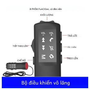 Đa Năng 8 Phím SWC Điều Khiển Từ Xa Lái Ô Tô Nút Điều Khiển Định Vị GPS Android Radio Có Dây Mini Đa Năng