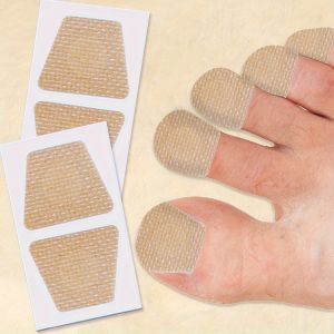 Nail Repair Patches-For WeakYellowBrokenInvisible Under ShoesDaily Use-Home Pedicure CareSkin-FriendlyFoot Health Focused