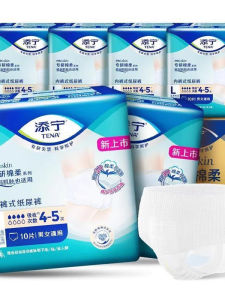 TENA Adult Pull-Up Pants PROskin Underwear Style Disposable Diapers Elderly Women Postpartum 6 Packs 60 Pieces Adult Care