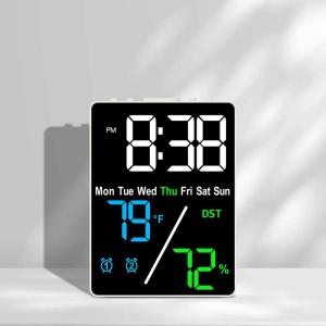 LIWAN | Gift Multipurpose Electronic Clock Temperature Humidity