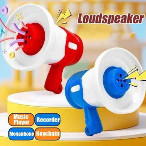 Vui loa ngoài Móc Chìa Khóa Máy ghi âm mini Túi đồ chơi Mặt Dây Chuyền Loa Âm Nhạc Máy Nghe Nhạc Bao Gồm 3 Bài Hát quà tặng sáng tạo