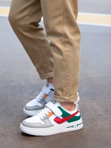 LJMOFA Kids Sneaker New Fashion Style Shoes for Outfit Casual Seaker for Kids 6-13 Yrs