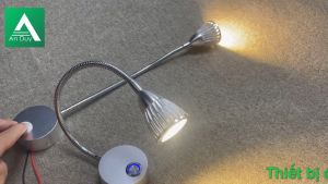 Đèn Led đọc sách treo tường đầu giường 5W Bóng đèn rọi 3 chế độ ánh sáng Soi tranh trang trí Phòng ngủ Nhà hàng Khác sạn Nhà hàng - DW210