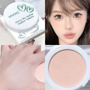 Oil Control Soft Focus Pressed Powder Long Lasting Matte Brighten Face Base Setting Powder Breathable Face Control Fixing Makeup